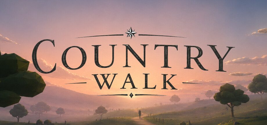 Header banner with Country Walk logo